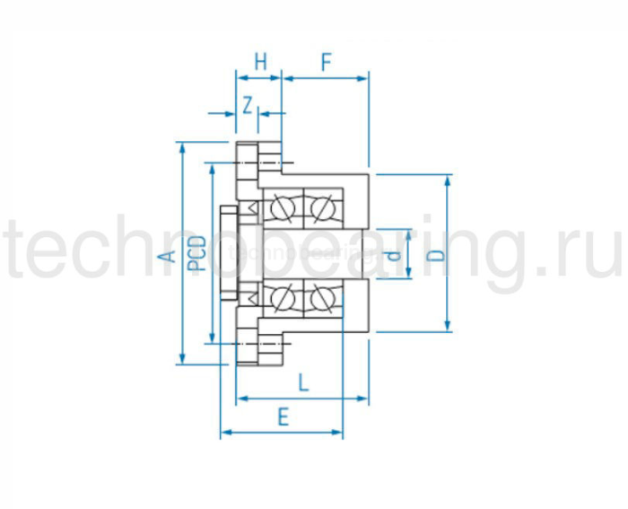 Опора ШВП FK10 TECHNIX