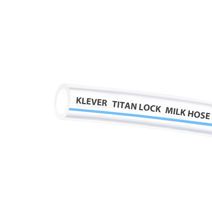 Молочный ПВХ шланг "KLEVER", внутр.д. 19 мм., TL020KL TITAN LOCK — детальное фото 0