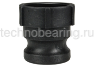 1in Соединение типа А ниппель, внутр. резьба BSP (полипр.) 100APPB DIXON