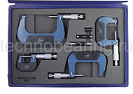 Набор гладких микрометров 0 - 100/0,01 мм Filetta