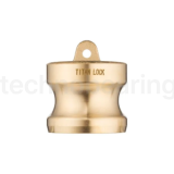 Камлок латунный тип DР, заглушка для розетки 1/2", TL50DPBR TITAN LOCK
