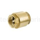 Обратный клапан муфтовый латунный, сердечник пластик, ВР/ВР 4" TL4FCV-BP TITAN LOCK