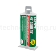 Клей структурный прочный универсальный (требуется статический миксер и пистолет), серый, 50 г, HY 4090 GY Loctite