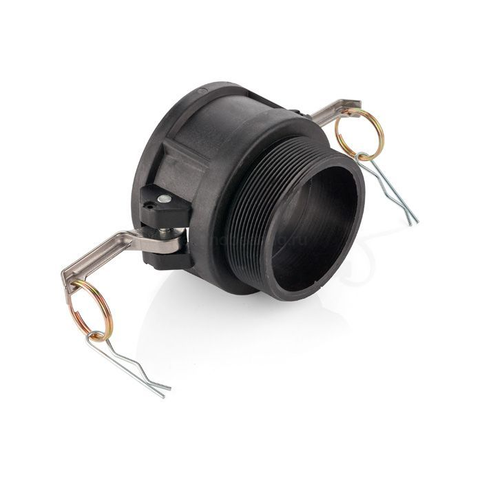 Камлок полипропиленовый тип B розетка, наруж. резьба BSP 4", TL400BPP TITAN LOCK