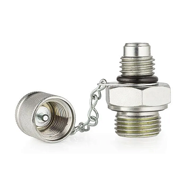 Точка контроля давления, резьба BSP 3/8, TL3/8PСP TITAN LOCK