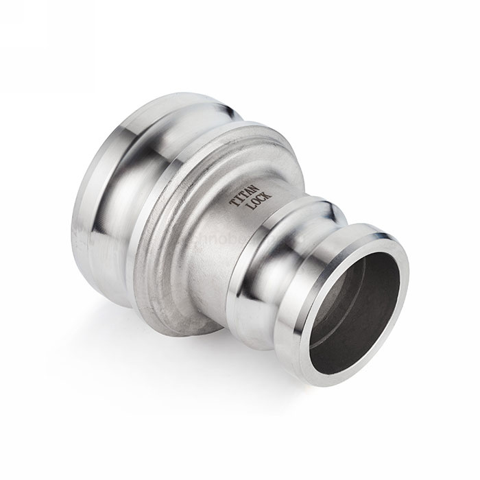 Камлок типа AA (переходник ниппель 3" х ниппель 2"), нерж. 316, TL3020AASS TITAN LOCK — детальное фото 1