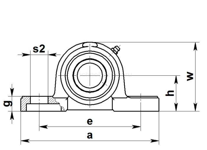 Подшипниковый узел SY35 TF SKF
