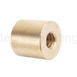 Гайка трапецеидальная (бронза) d=28 мм, шаг резьбы 5 мм (прав. резьба), LRM 28-5-D TECHNIX