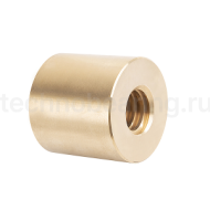 Гайка трапецеидальная (бронза) d=28 мм, шаг резьбы 5 мм (прав. резьба), LRM 28-5-D TECHNIX