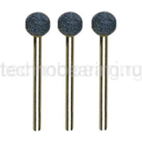 Шлифовальные насадки из карборунда, 3  шт., сфера 28782 Proxxon