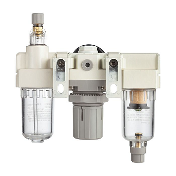 Блок подготовки воздуха AC 3000-02/03, 1/4"-3/8" 2000 л/мин, TLP-AC3000-02/03 TITAN LOCK
