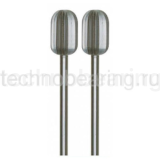 Вольфрам – ванадиевые фрезы, 2  поз., цилиндр, 8 мм 28726 Proxxon