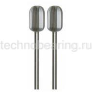 Вольфрам – ванадиевые фрезы, 2  поз., цилиндр, 8 мм 28726 Proxxon