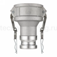 Камлок нержавеющий тип DА (переходник розетка 4" х ниппель 3"), TL4030DASS TITAN LOCK