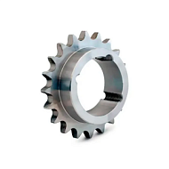 Звездочка под втулку тапербуш для цепи: 16B-1, Z=19, 1" x 17,02 mm TS12019 (PHS 16B-1 TB 19) ISKRA