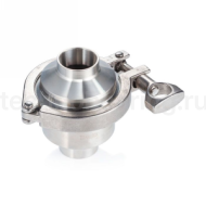 Обратный клапан нержавеющий (AISI304) DN25, типа сварка-сварка TLCV025WDS TITAN LOCK