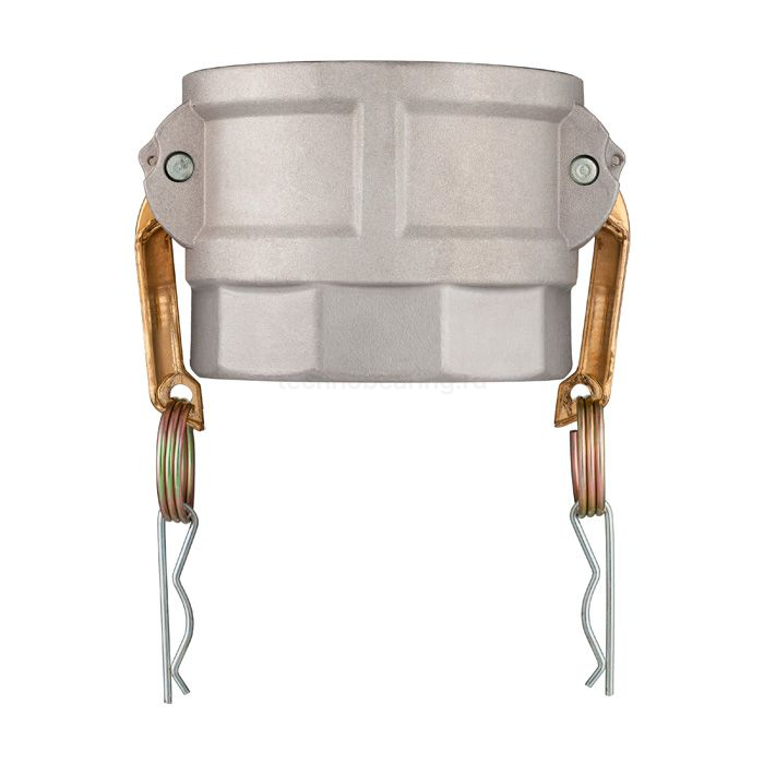 Камлок алюминиевый тип D серия "EcoLine" розетка, внутр. резьба BSP 4", TL400DAL-EL TITAN LOCK