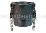 1in Соединение типа D розетка, внутр. резьба NPT (полипроп.) 100DPPN DIXON