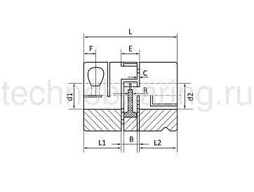 Муфта соединительная JC25-C TECHNIX