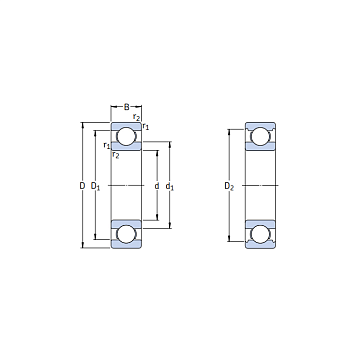 Подшипник 608 SKF