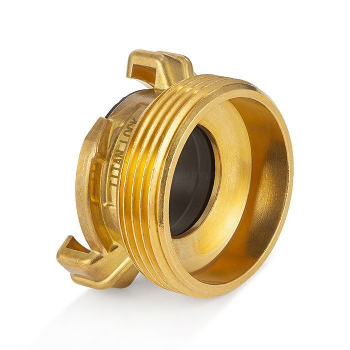 Универсальное соединение для воды NEPTUN (GEKA) с наружной резьбой BSP 1", латунь, TLNPM1-BR TITAN LOCK