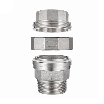 Американка нержавеющая (AISI304) 1-1/2", ВР/НР TL1.1/2UFM TITAN LOCK
