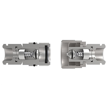 1in, БРС серия N (CVV, ISO 14541) резьбовая, розетка, оцинк. сталь TL8NF TITAN LOCK