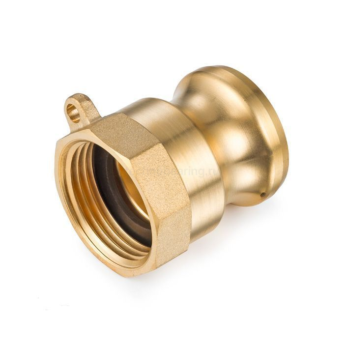 Камлок латунный тип A ниппель, внутр. резьба BSP 1", TL100ABR TITAN LOCK