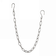 Цепь с S-образными крючками для камлоков, 300 мм (12 in), нерж.сталь 304 TLCHAIN12SS-H TITAN LOCK