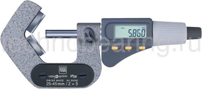 Микрометр цифровой с призматической изм. поверхностью MICROMASTER 5 - 20/0.001 мм 06030088 Tesa