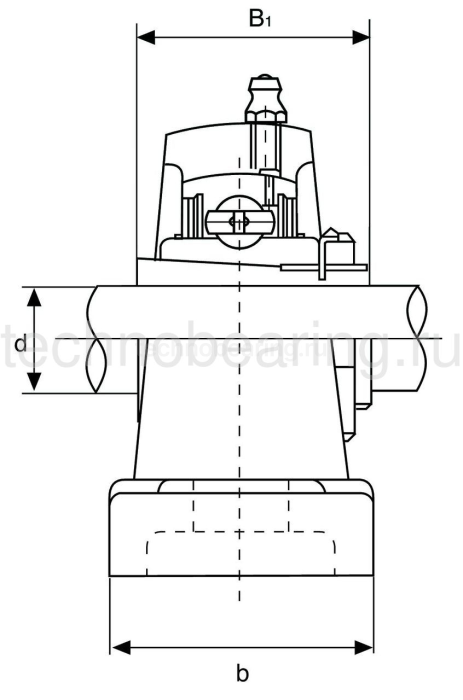 Подшипниковый узел UKP320 ISB