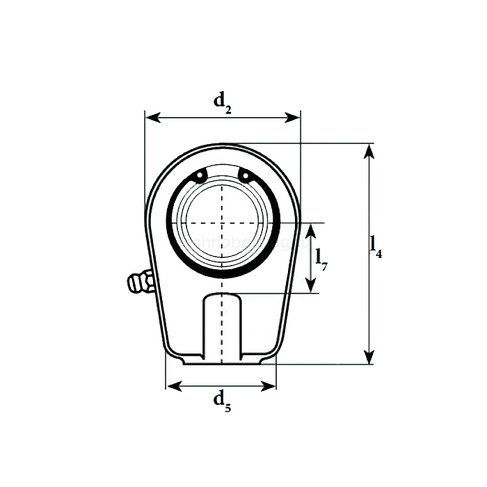 Шарнирный наконечник TAPRU540 ISKRA