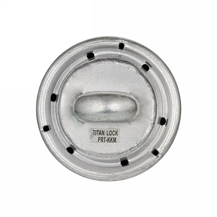 Заглушка глухая для розетки Perrot 4", сталь, TL400PRT-KKM TITAN LOCK