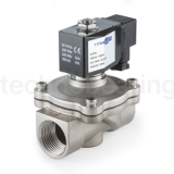 Соленоидный клапан нормально-закрытый, прямого действия, 220В, PN10, Нерж.304/FKM, DN40, TLSC40/10FK1S TITAN LOCK