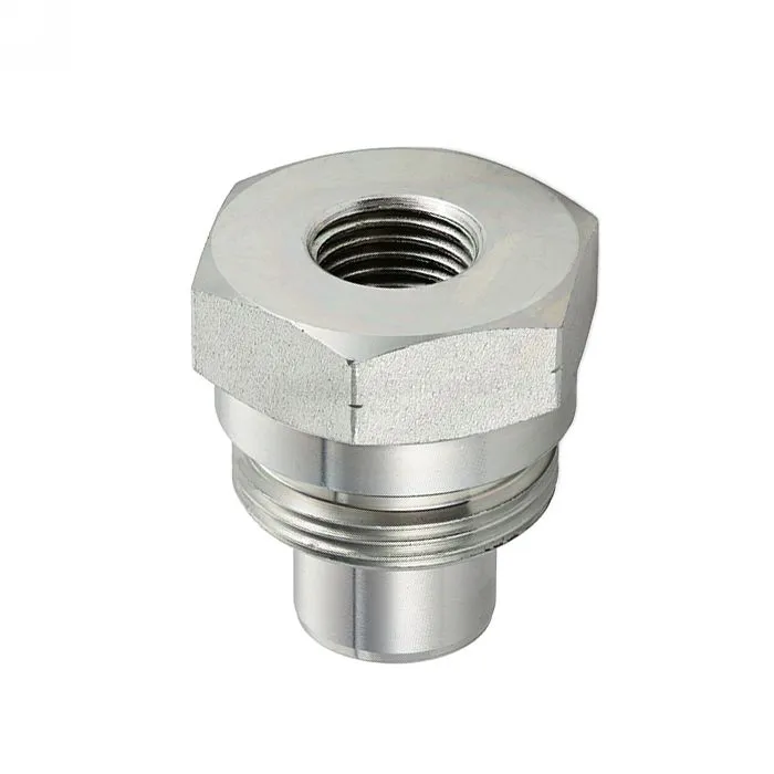 БРС серия T резьбовая, ISO 14540, ниппель, оцинк. cталь, резьба NPT, 1/4in TL2TMN TITAN LOCK