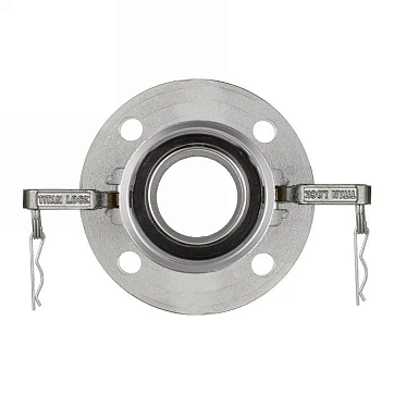 Камлок нержавеющий тип FC, розетка с фланцем 4", AISI316, TL400FCSS TITAN LOCK