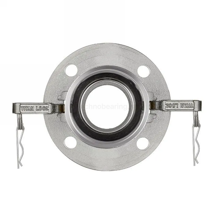Камлок нержавеющий тип FC, розетка с фланцем 4", AISI316, TL400FCSS TITAN LOCK