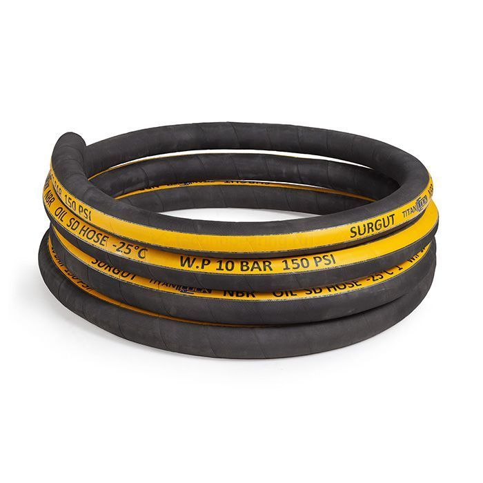 МБС рукав "SURGUT", внутр. диам. 32мм, -25C, 10bar, NBR, н/в, 1,25in, TL032SR TITAN LOCK