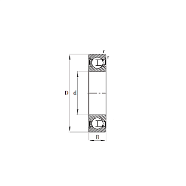 Подшипник 6211-2RS TECHNIX