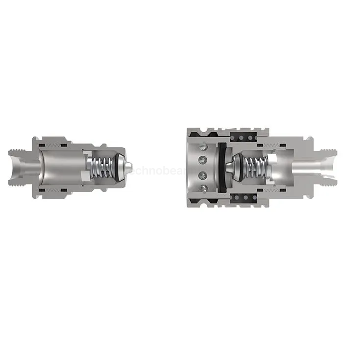 БРС серия M, ISO 5675, ниппель с метрической нар. резьбой, оцинк. сталь, 1/2 in TL4M-PM/20X1.5 TITAN LOCK