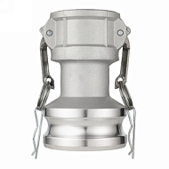 Камлок нержавеющий тип DА (переходник розетка 4" х ниппель 6"), TL4060DASS TITAN LOCK