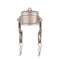 Камлок нержавеющий тип DC, заглушка для ниппеля 1 1/2", AISI304, TL150DCSS TITAN LOCK — сопутствующий товар