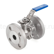 Кран шаровый фланцевый двухсоставной, нерж. 304, DN40 TL150TPFBVS TITAN LOCK