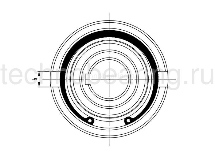 Обгонная муфта UF20 (NF20) CTS
