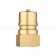 БРС серия B, ISO 7241-B, ниппель, латунь, 1/2in TL4BM-B TITAN LOCK