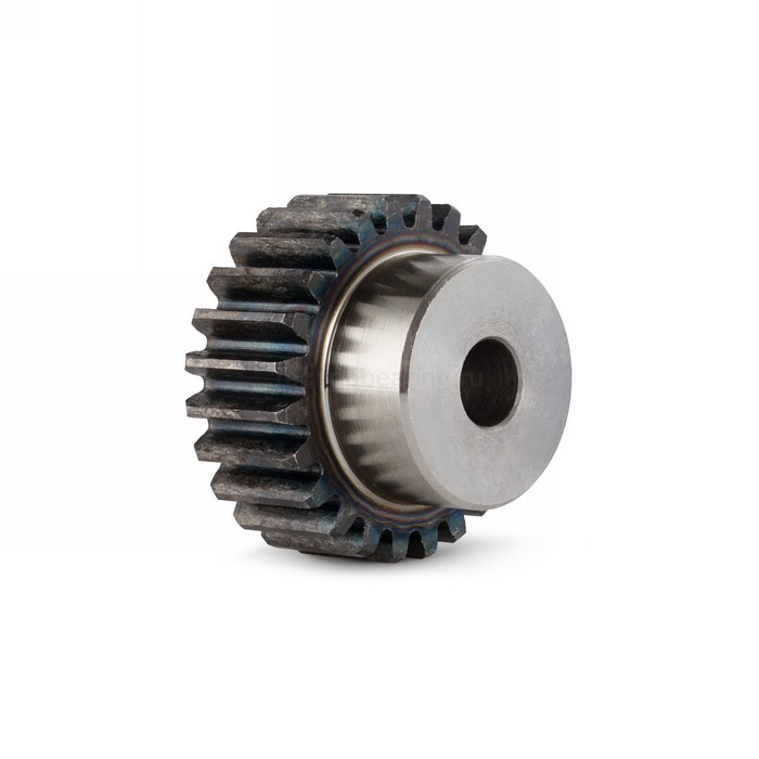 Зубчатая шестерня под расточку со ступицей и калеными зубьями, M=1,5, Z=30 PM27T30 ISKRA