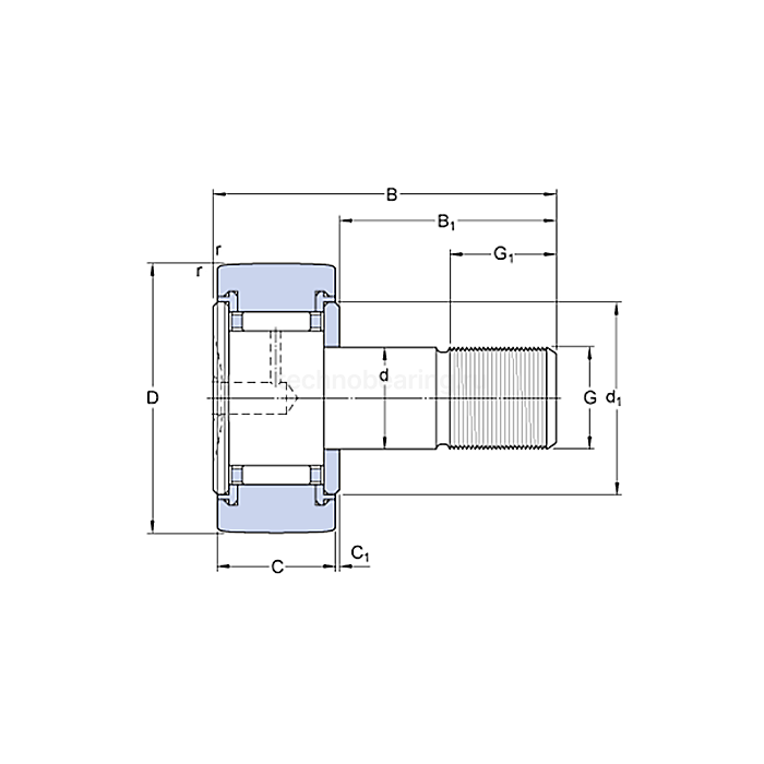 Опорный ролик KR22 PPA SKF