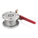 Кран шаровый для бензовоза, круглый фланец, алюм., DN100, TL400BVRF-AL TITAN LOCK