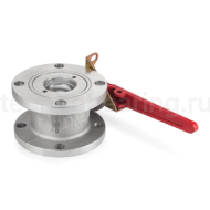 Кран шаровый для бензовоза, круглый фланец, алюм., DN75, TL300BVRF-AL TITAN LOCK