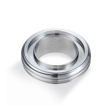 Резьбовой штуцер под приварку SMS 1 1/2", нерж. сталь 316, TL1.1/2THRWSS-S TITAN LOCK